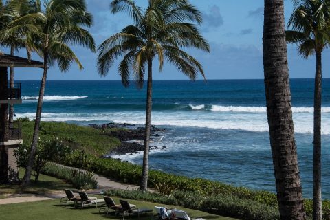Hotel beach, Kauai