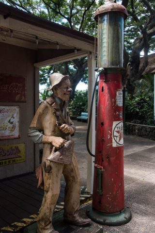 Petrol station, Koloa, Kauai