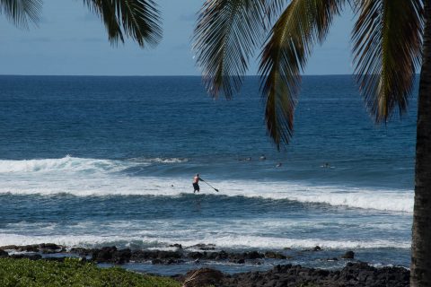 Paddle boarding, Kauai