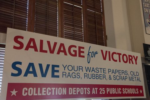 World War 2 notice, Honolulu, Oahu