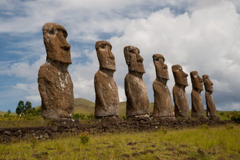 Ahu Akivi, Easter Island