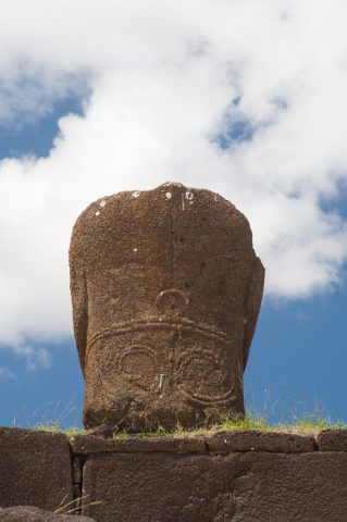 Ahu Nau Nau, Easter island