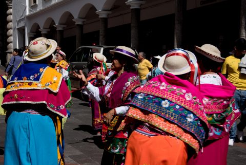 Christmas Dancers, Quito