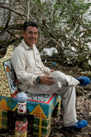 Fabian, Peurto Ayora garden