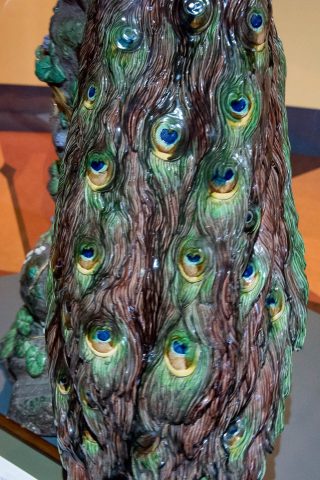 Minton peacock, Flagstaff Hill Maritime Village, Warrrnambool
