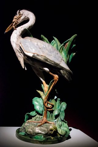 Minton heron, Warrnambool Art Gallery