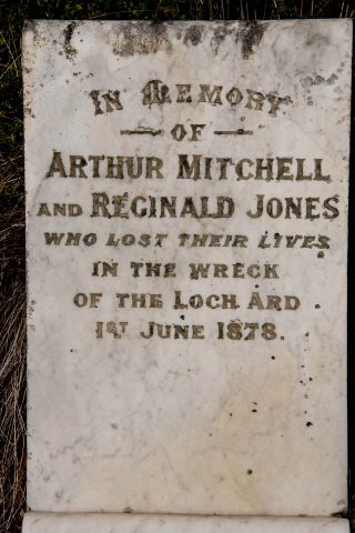 Loch Ard Gorge cemetery. Great Ocean Road