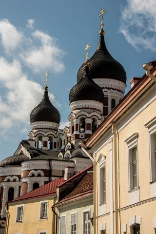 Aleksander Nevsky Cathedral, Tallinn (rear view)