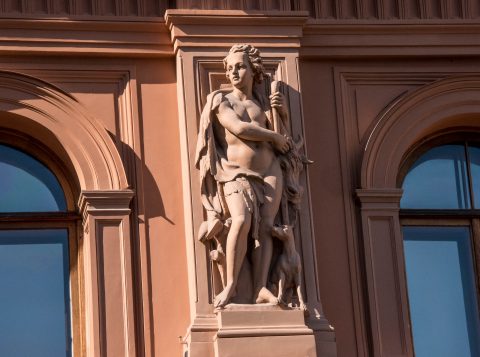 Stock Exchange (detail), Riga