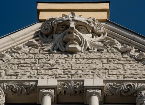 Hotel Neiburgs (detail) Riga