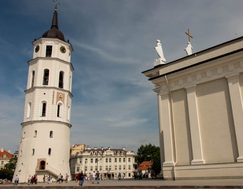 Belfry, Cathedral, Vilnius, Lithunia