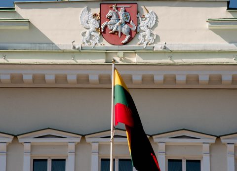 Presiential Palace (detail),  Vilnius