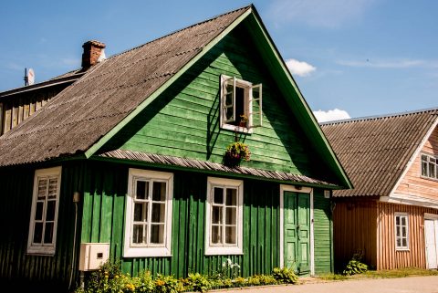 Karaim house, near Vilnius