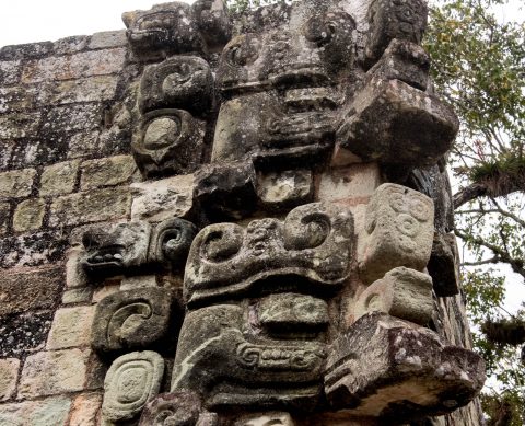 Sculpted heads, Copan