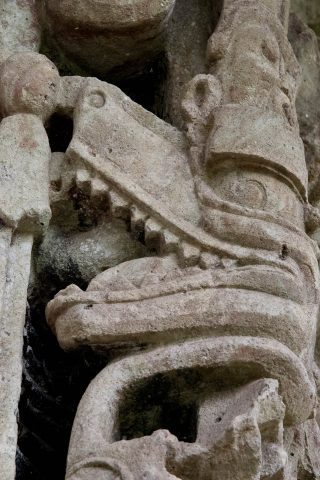 Crocoodile head, Copan