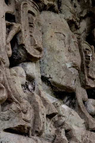 Stela carving, Copan