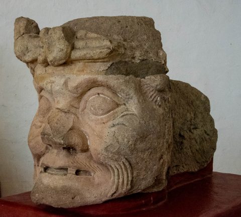 God Pauahtun, Copan (original in museum)