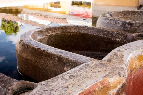 Communal washing house, Antigua