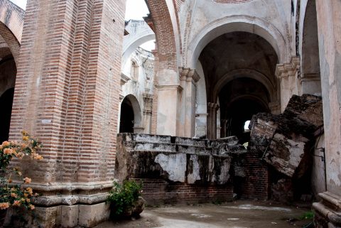 Cathedral (ruined part), Antigua