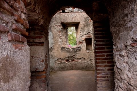 Las Capuchinas nun's cell, Antigua