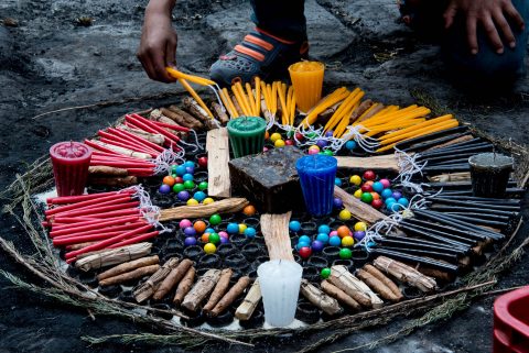 Mayan altar, Iximche