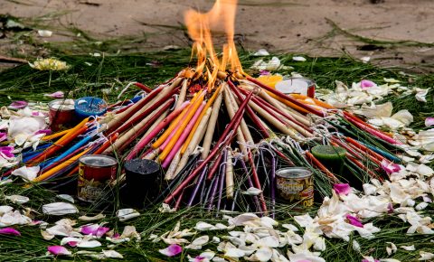 Mayan altar, Iximche, Guatamala