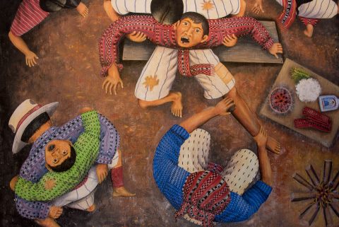 Mural, San Juan La Laguna, Lake Atitlan