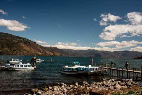 Jetty, San Juan La Laguna, Lake Atitlan