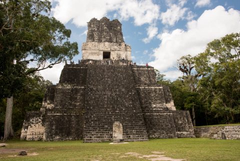 Temple II, Grand Plaza, Tikal