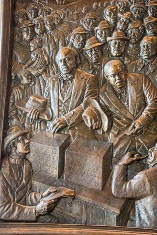 African American citizenship & male suffrage by J Huang Powell (