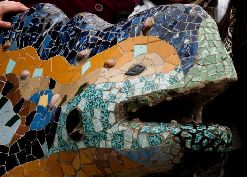 Dragon, Guell Park, Barcelona