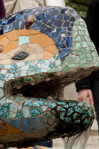 Dragon, Guell Park, Barcelona