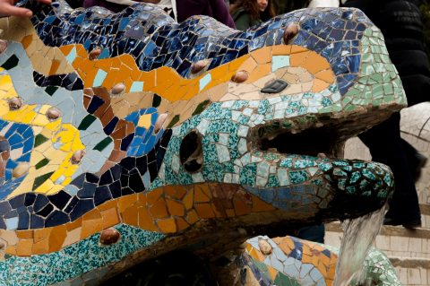 Dragon, Guell Park, Barcelona