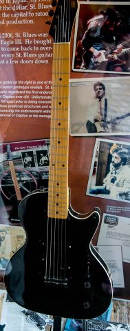 Eric Clapton guitar, Rock 'n Soul Museum, Memphis