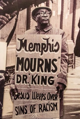 Martin Luther King March 5 April 1968, Rock 'n Soul Museum, Memp