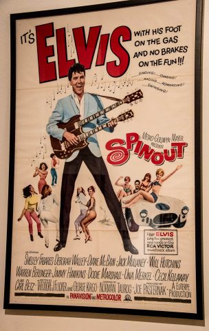 Elvis poster 1966, Rock 'n Soul Museum, Memphis
