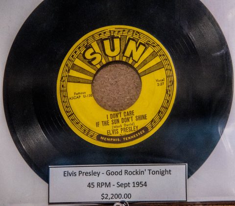 Elvis vinyl, Sun Studio, Memphis