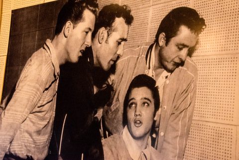 Million dollar Quartet Dec 1956, Sun Studio,  Memphis