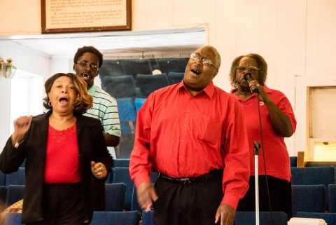 Gospel Choir, Baptist Church, Helena, Arkansas