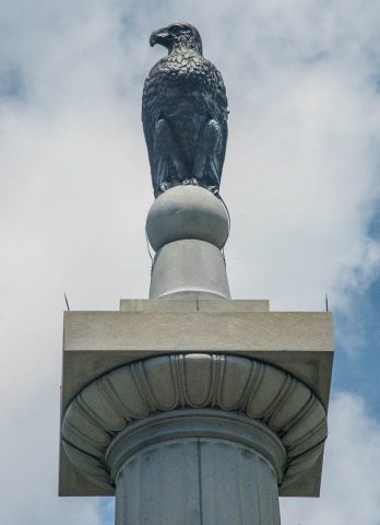 Old Abe Eagle statue, Vicksburg Military Park, Miss