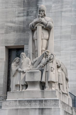 State Capitol Building (detail), Baton Rouge, Louisiana