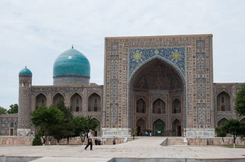 Tillya-Kari Madrassah, Samarkand