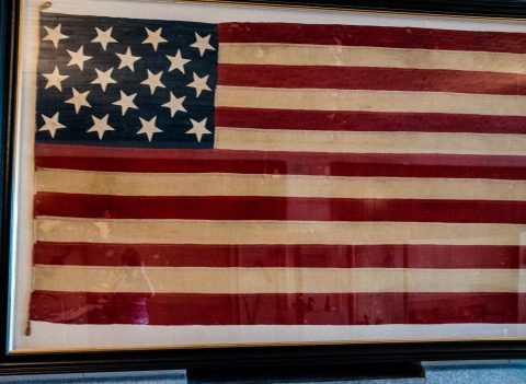 Flag with 18 Stars, State Capitol Building, Baton rouge, Louisia