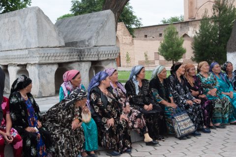 Koran support, Bibi Khanum Mosque, Samarkand