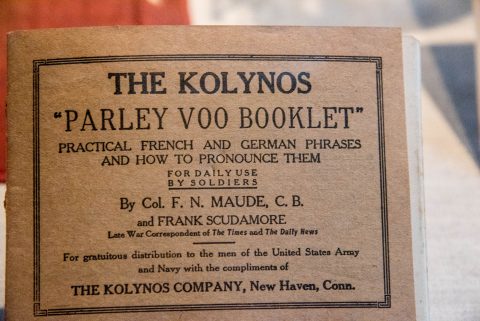 WWW1 booklet,  Museum Baton Rouge