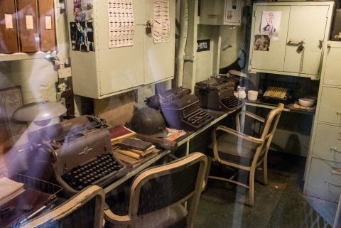 USS Kidd communicatitons centre, Baton Rouge