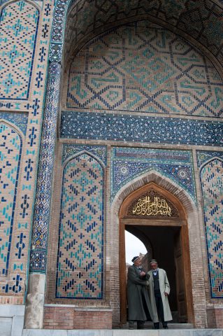 Bibi Khanum Mosque, Samarkand damage