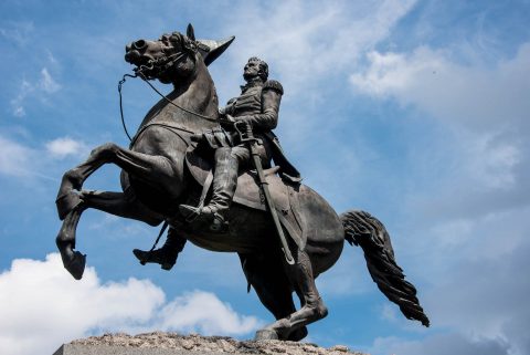 Andrew Jackson statue, New Orleans, Louisiana