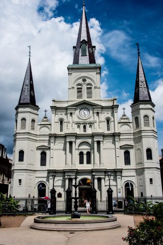 Catherdal Basilica of Saint Louis, New Orleans, Louisiana