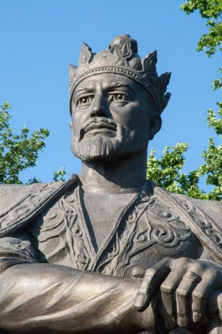 Tamerlane statue, Samarkand